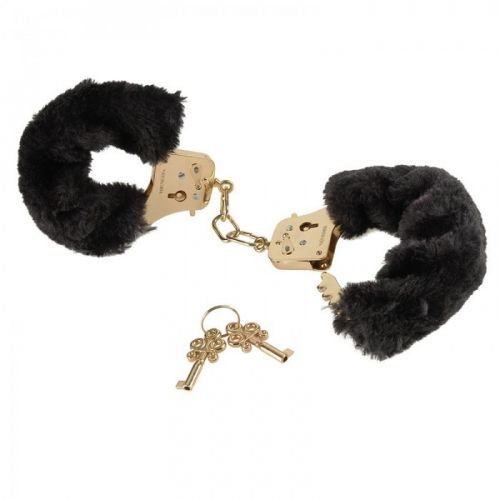Наручники FF Gold Deluxe Furry Cuffs