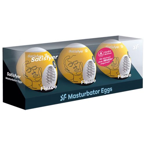 Набор яиц-мастурбаторов Satisfyer Masturbator Eggs Fierce 3 шт