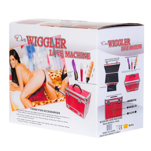 Секс-чемодан Diva Wiggler с двумя сменными насадками