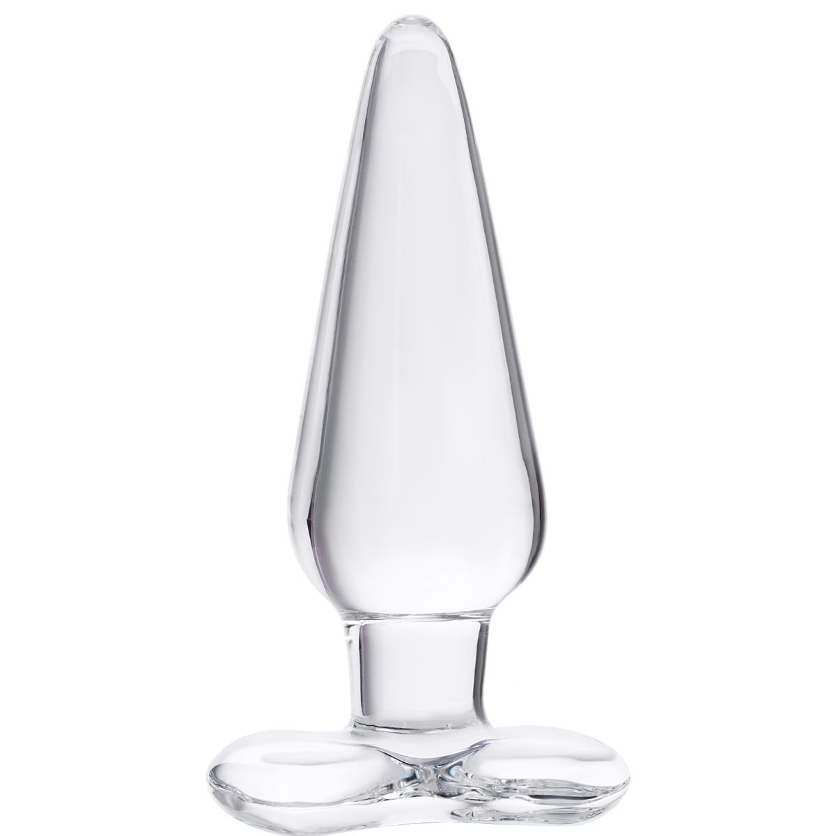 Анальная втулка из стекла Sexus Glass 12 см