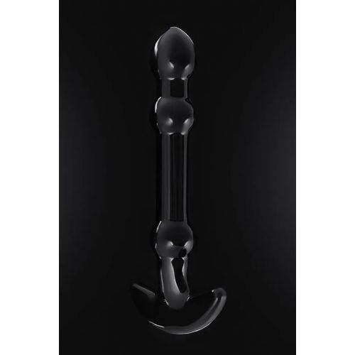 Нереалистичный анальный плаг из стекла Sexus Glass 19 см