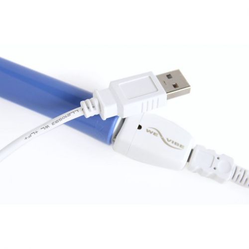 Мини-вибратор We-Vibe Tango перезаряжаемый голубой