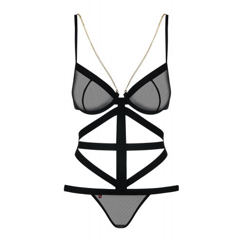 Соблазнительное черное боди Bondy S/M