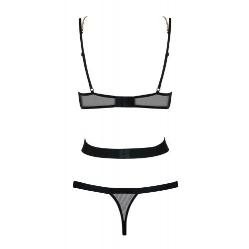 Соблазнительное черное боди Bondy S/M