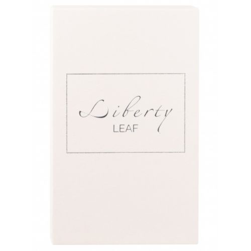 Кулон-вибростимулятор на серебряной цепочке Liberty Leaf Black