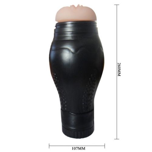 Мастурбатор с вибрацией вагина в колбе