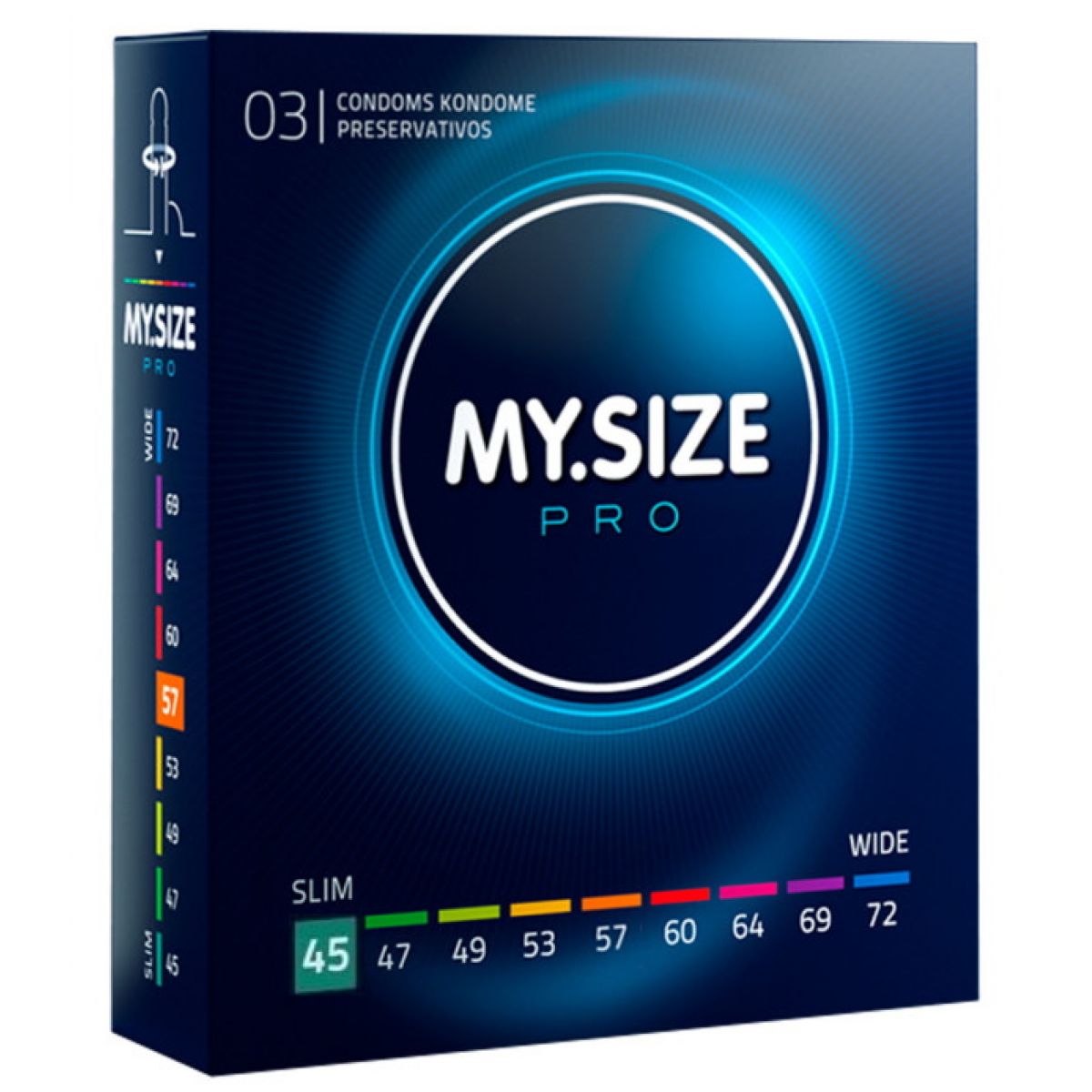 Презервативы My.Size 45, 3 шт