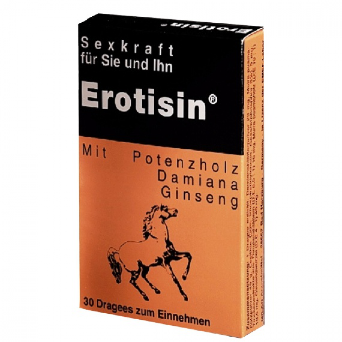 Возбуждающие таблетки Erotisin 30 табл.
