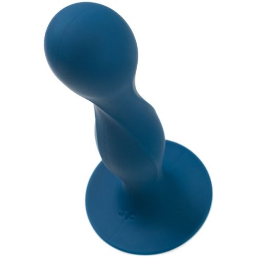 Фаллоимитатор со смещенным центром тяжести Satisfyer Double Ball-R синий 18 см