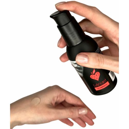 Съедобный лубрикант Juju cо вкусом клубники 100 мл