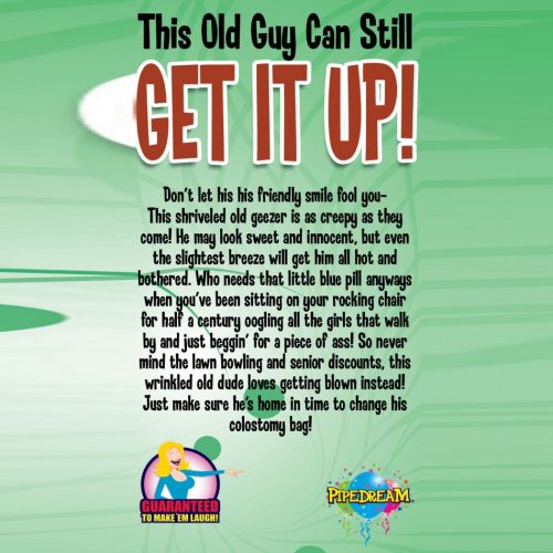 Мини-кукла для секса Дедуля Travel Size Dirty Old Man Doll