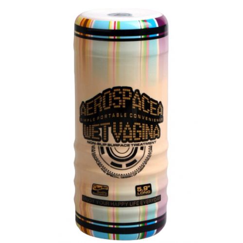 Мастурбатор-вагина в колбе Aerospacea Wet Vagina