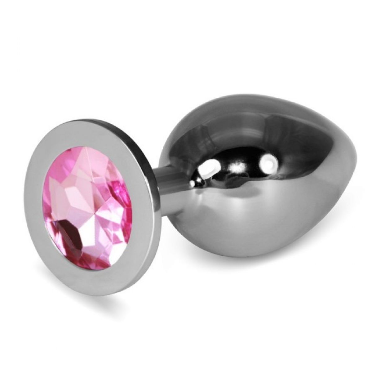 Анальное украшение Butt Plug Large розовый