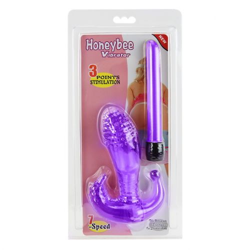 Вибростимулятор с насадкой Honeybee Vibrator