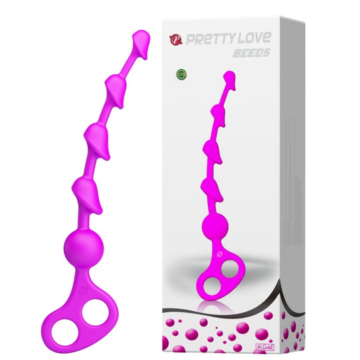 Силиконовая цепочка Pretty Love Beeds