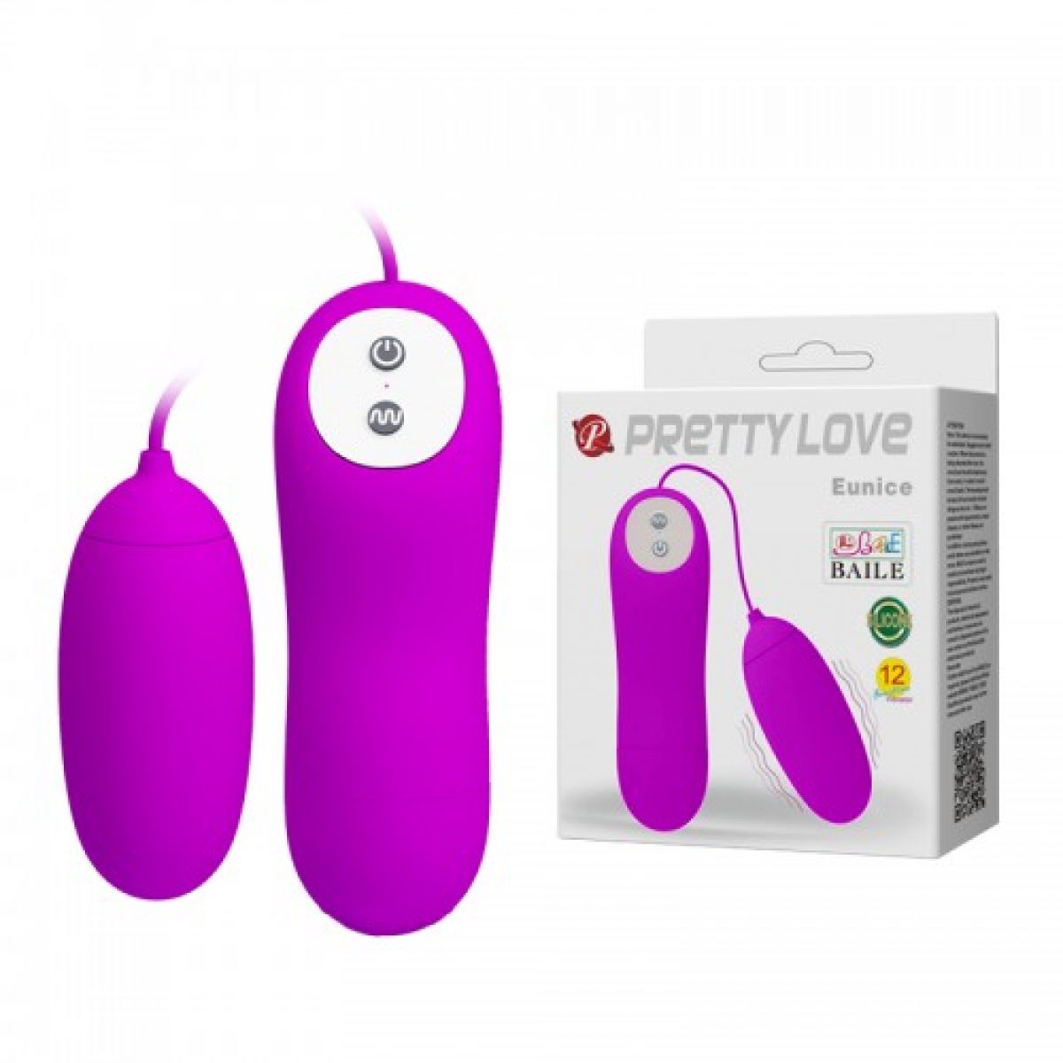 Вибро-яйцо Pretty Love Eunice
