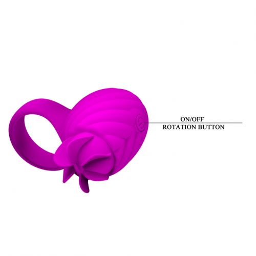 Эрекционное кольцо с ротацией Pretty Love Frances