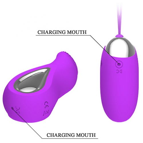 Стимулятор 2 в 1: виброяйцо и стимулятор клитора Pretty Love Eden