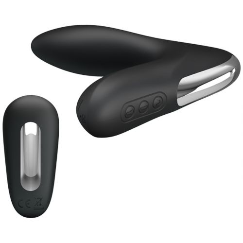 Вибромассажер простаты с функцией расширения и с пультом ДУ Pretty Love Nasreddin