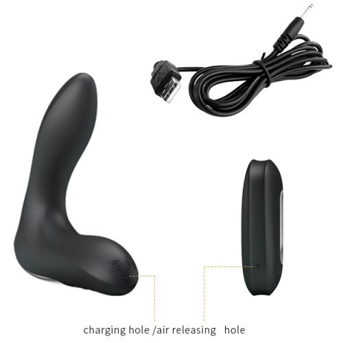 Вибромассажер простаты с функцией расширения и с пультом ДУ Pretty Love Nasreddin