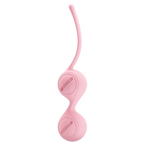 Вагинальные шарики со смещённым центром тяжести Pretty Love Kegel Tighten Up I розовые