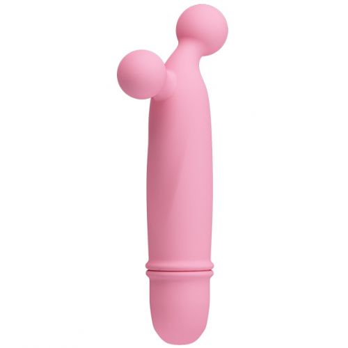 Мини-вибратор оригинальной формы Goddard нежно-розовый