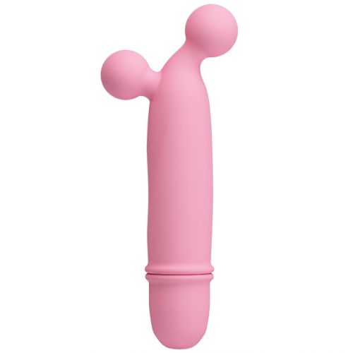 Мини-вибратор оригинальной формы Goddard нежно-розовый