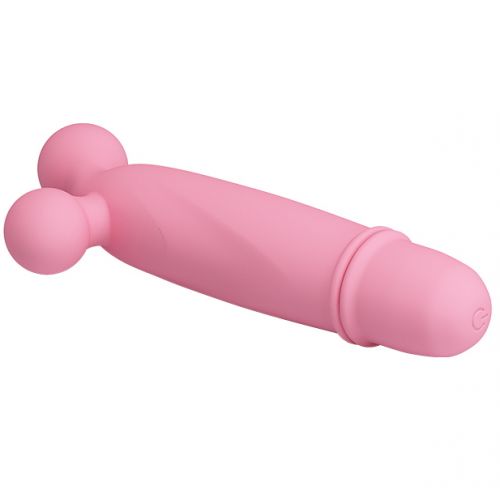 Мини-вибратор оригинальной формы Goddard нежно-розовый