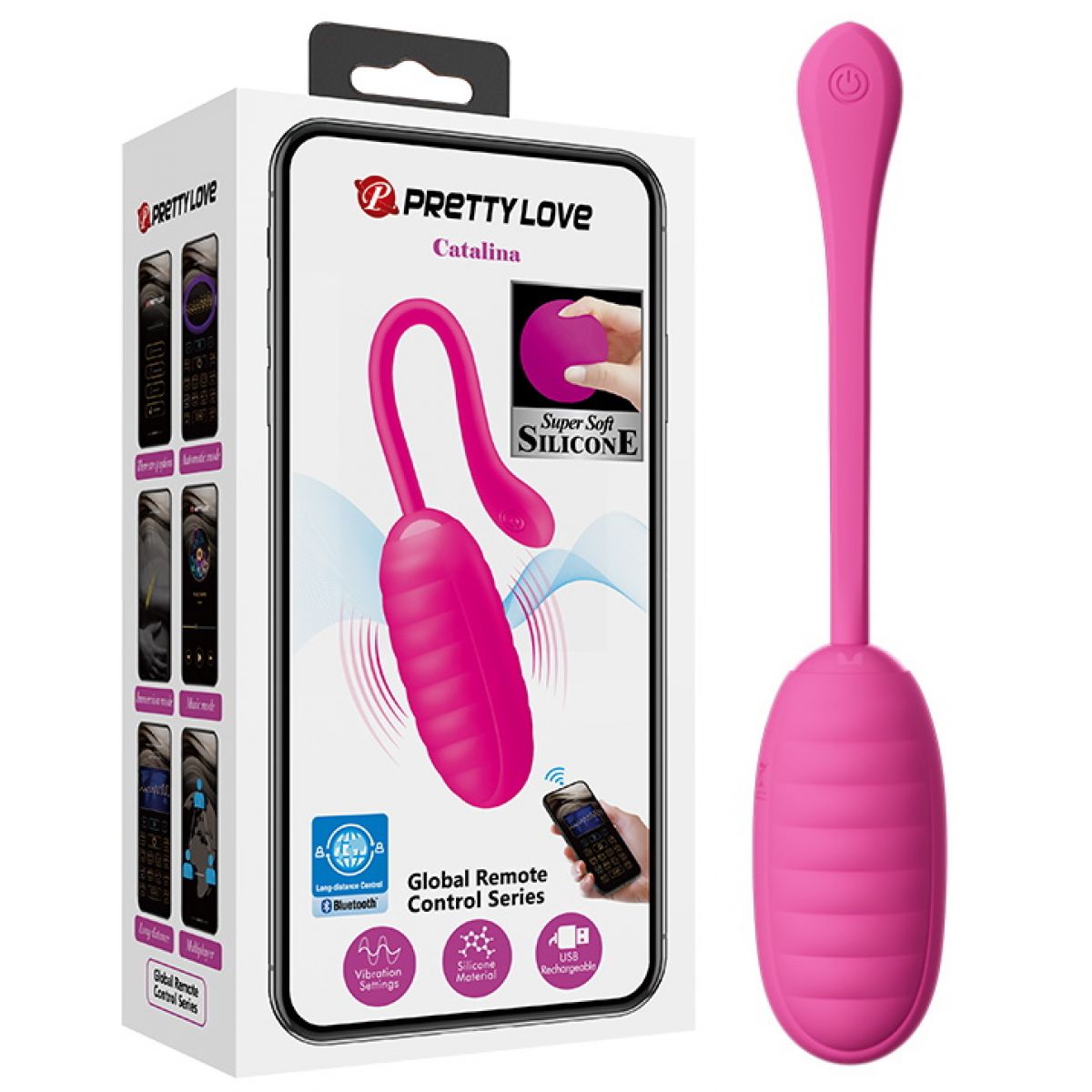 Смарт-виброяйцо Pretty Love Catalina