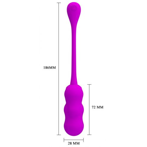 Перезаряжаемое виброяйцо Leshy с беспроводным управлением