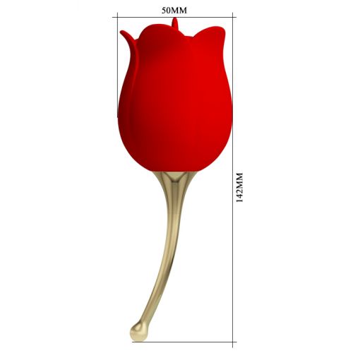 Клиторальный стимулятор Rose Lover в виде розочки