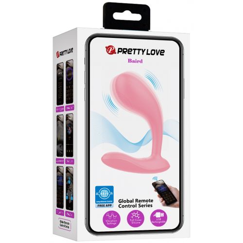 Смарт-стимулятор клитора с вагинальным отростком Pretty Love Baird