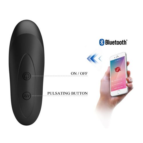 Перезаряжаемый смарт-массажер простаты с пульсацией Pretty Love Archenemy