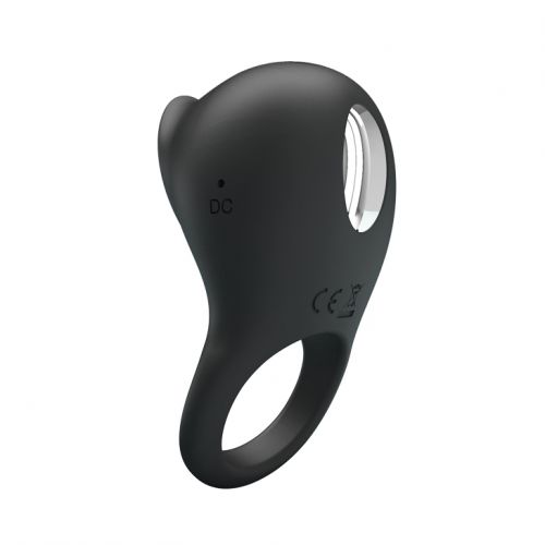 Эрекционное виброкольцо Pretty Love Ring Shaking 2 перезаряжаемое