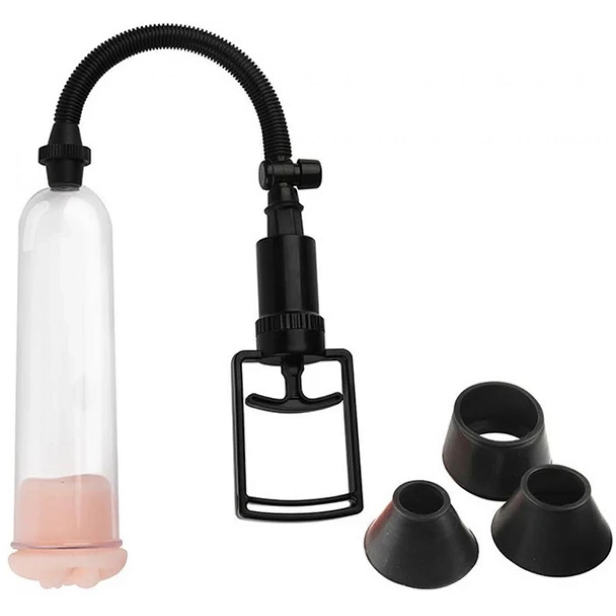 Набор сменных насадок для вакуумной помпы Penis Pump