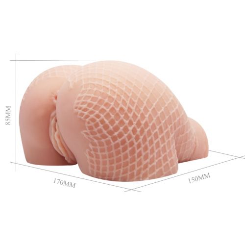 Вагина и попка в рваных колготках в сеточку с вибрацией и голосовым сопровождением