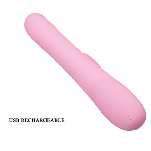 Вибратор-ротатор с клиторальным стимулятором Pretty Love Truman