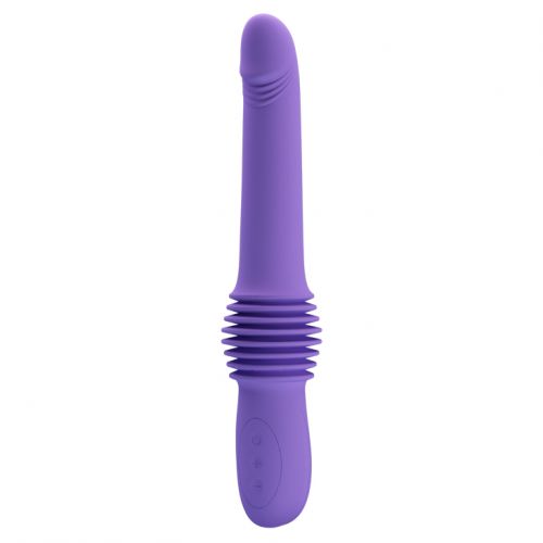 Вибратор c поступательными движениями Pretty Love Pazuzu фиолетовый
