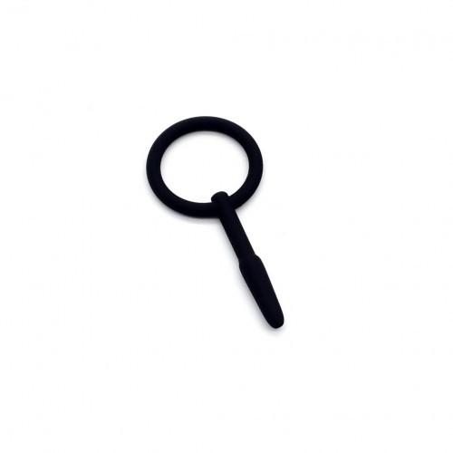 Уретральный буж из медицинского силикона с колечком