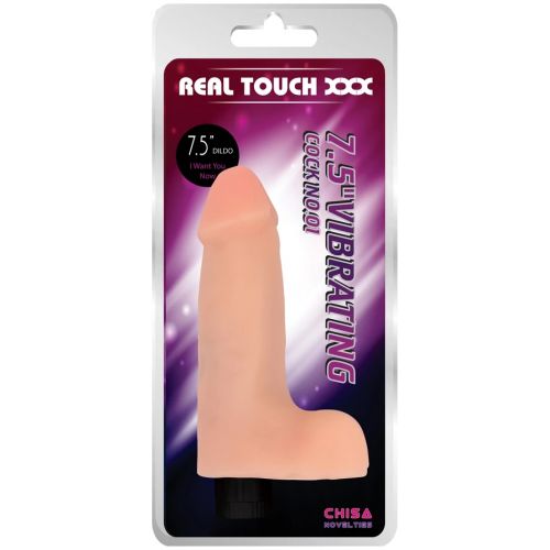 Реалистичный вибратор с выраженным рельефом Vibe Cock 14 см