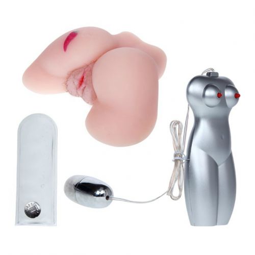 Попка и вагина с тату в виде перчика Vibration Pasion Danna