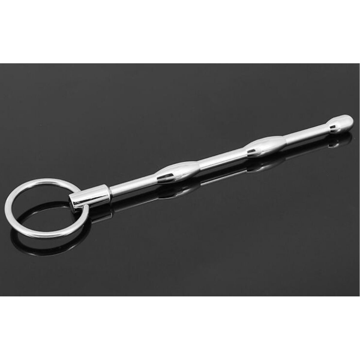 Уретральный буж 13 см серебристый