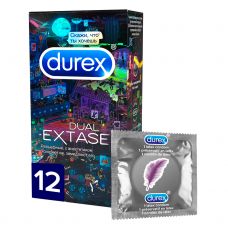 Презервативы Durex №12 Dual Extase E..