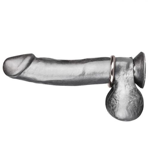 Стальное эрекционное кольцо 4,8 см Steel Cock Ring