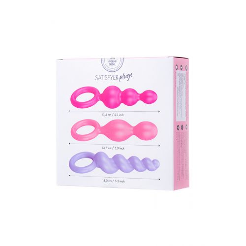 Набор анальных стимуляторов Satisfyer Plugs ассорти