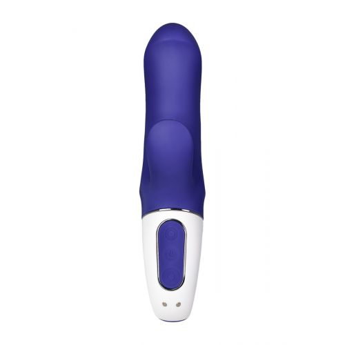 Фиолетовый вибратор Satisfyer Magic Bunny для точки G с клиторальным стимулятором