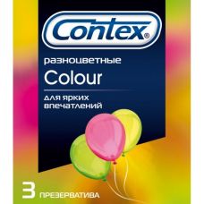 Презервативы Contex №3 Colour разноц..