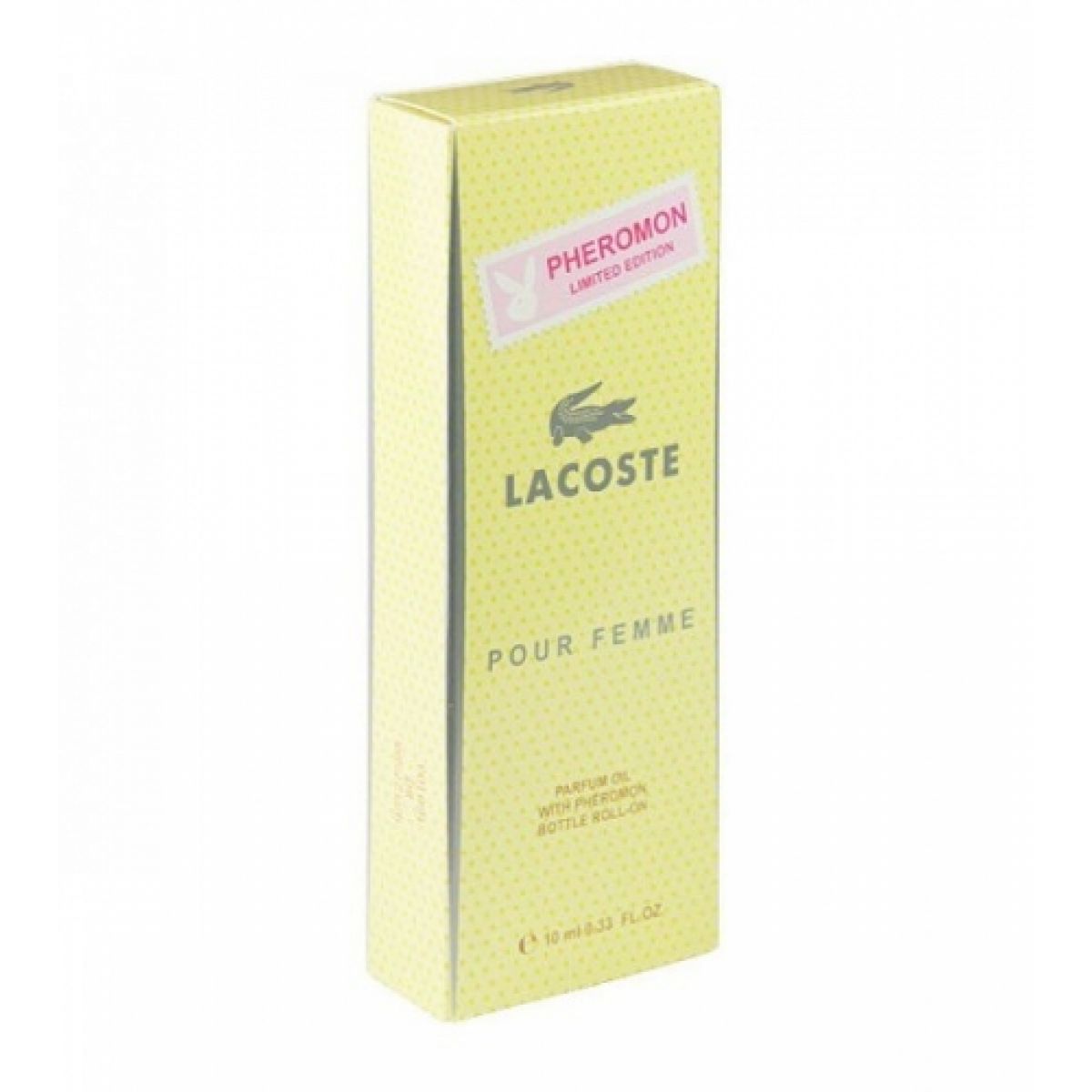 Духи с феромонами масляные Lacoste Pour Femme женские 10 мл