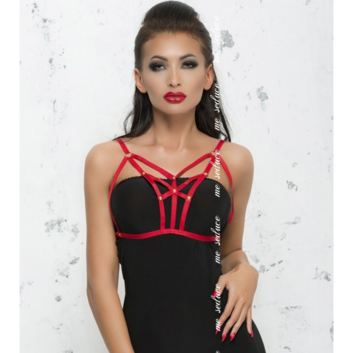 Портупея Амазонка красная S/M