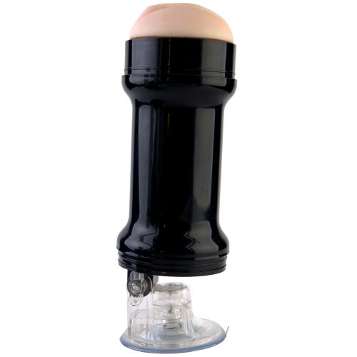 Мастурбатор на мощной присоске Spider Man Hands Free черный